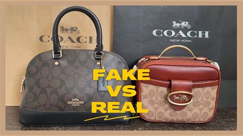 fake coach bag|how to detect coach bag.